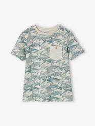 T-Shirt with Graphic Motifs for Boys