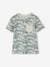 T-Shirt with Graphic Motifs for Boys anthracite+lichen+marl white 