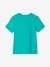 T-Shirt with Message for Boys mint green+night blue+royal blue+sage green+white+yellow 