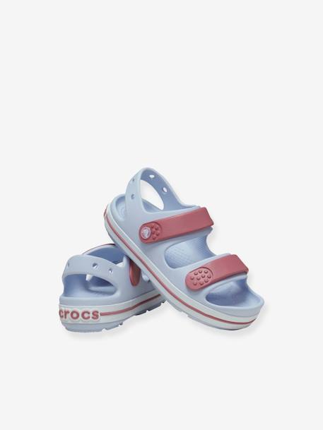 Clogs for Babies, 209424 Crocband Cruiser Sandal CROCS™ navy blue+pale pink+sky blue 