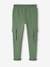 Joggers with Cargo-Type Pockets, for Boys marl grey+sage green 