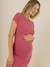 Dress for Maternity, Livia by ENVIE DE FRAISE almond green+redcurrant 