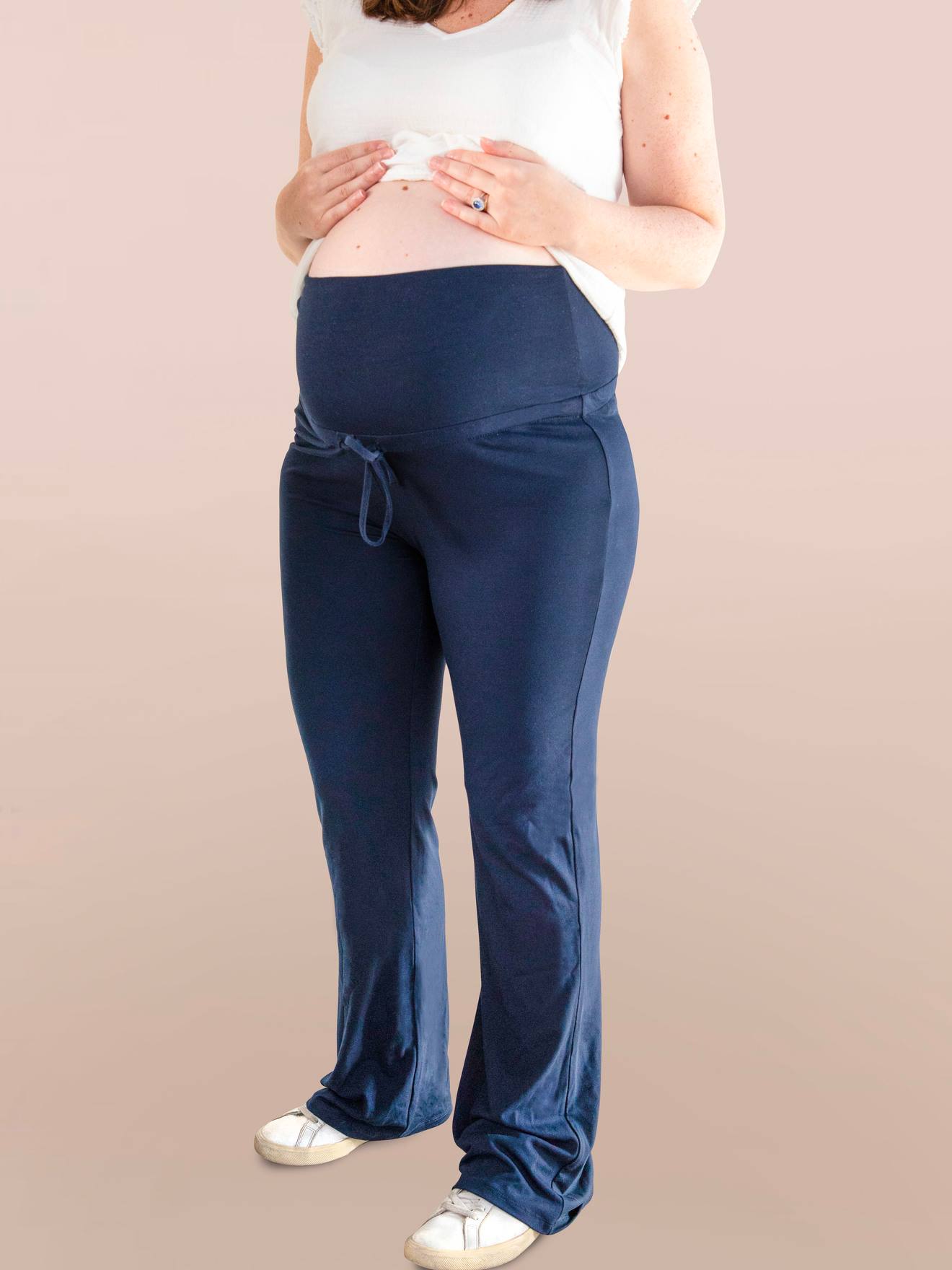 Ripe Maternity Alexa Classic Pant Navy | Postnatal | Baby Bunting AU