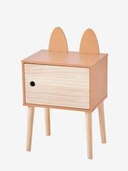 Bedroom Furniture & Storage-Wooden Bedside Table, Fox