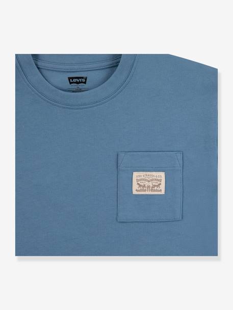 T-Shirt with Pocket by Levi's® for Boys grey blue+lavender 