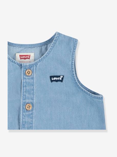 Jumpsuit + Bucket Hat Combo by Levi's® for Babies bleached denim 