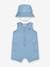 Jumpsuit + Bucket Hat Combo by Levi's® for Babies bleached denim 