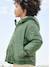 Windcheater with Sherpa-Lined Hood for Boys khaki+navy blue 