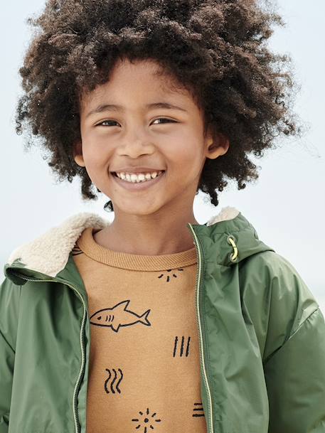 Sharks Sweatshirt for Boys caramel 