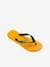 Brasil Logo Flip-Flops for Children, by HAVAIANAS® peach+yellow 