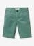 Chino Bermuda Shorts for Boys by CYRILLUS aqua green+azure+rose 