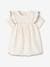 Cotton Gauze Dress for Newborn Babies ecru 