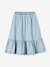 Ruffled Skirt in Lightweight Denim, for Girls double stone 