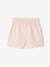 Shorts in Cotton Gauze with Scalloped Trim for Girls blue+nude pink+printed blue 