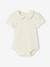 Pack of 2 Openwork Bodysuits in Organic Cotton for Newborns old rose 