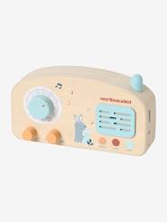 Toys-Baby & Pre-School Toys-Musical Radio in FSC® Wood, Forest Friends