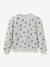 Sweatshirt in Organic Cotton with Pablo Piatti Print for Girls, by CYRILLUS ecru 