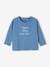 T-Shirt in Organic Cotton for Babies blue+ecru 