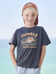 Boys-Tops-T-Shirt with Animal Motif for Boys