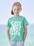 T-Shirt with Message for Boys BLUE MEDIUM SOLID WITH DESIGN+mint green+night blue+royal blue+sage green+yellow 