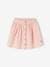 Coloured Skirt in Cotton Gauze, for Girls grey blue+pistachio+rose 