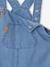 Chambray Dungarees for Newborn Babies stone 