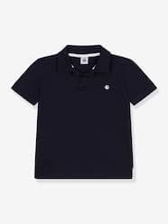 -Short Sleeve Polo Shirt for Boys, by PETIT BATEAU