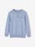 Jumper with Grandad-Style Collar for Boys marl beige+marl blue+mint green 