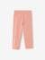 Pack of 2 Mid-Calf Leggings for Girls ecru+Grey+mauve 