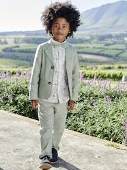 Cotton/Linen Chino Trousers for Boys