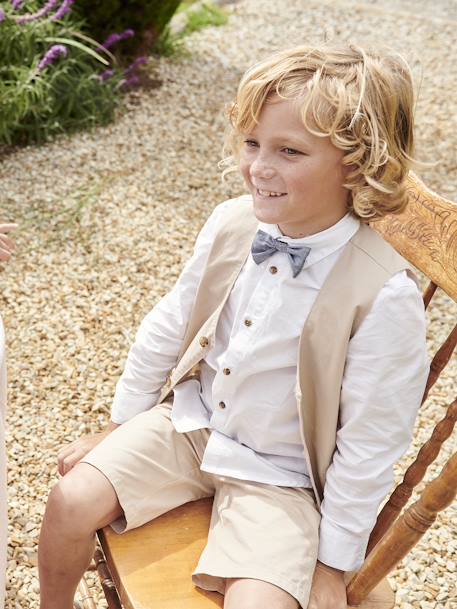 4-Piece Occasion Wear Ensemble for Boys beige 