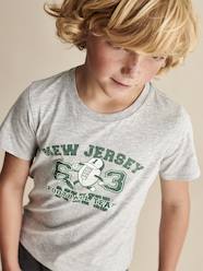 Boys-Sportswear-T-Shirt with Sports Motifs for Boys