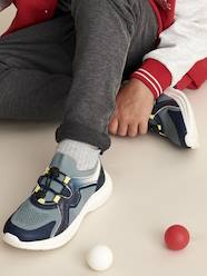 Shoes-Elasticated Sports Trainers with Thick Sole for Children