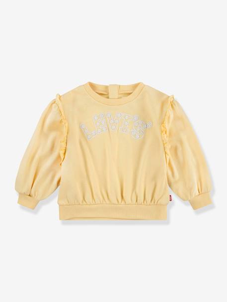 Ruffled Sweatshirt by Levi's® for Girls pale yellow 