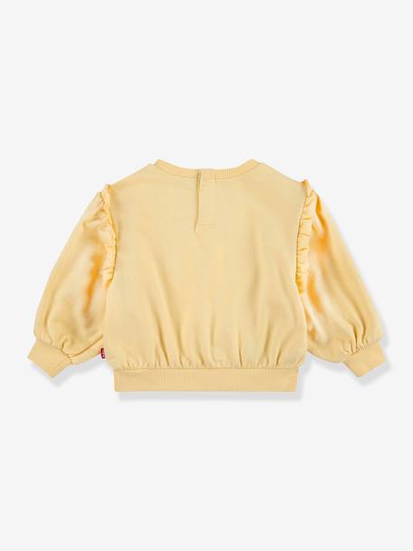 Ruffled Sweatshirt by Levi's® for Girls pale yellow 