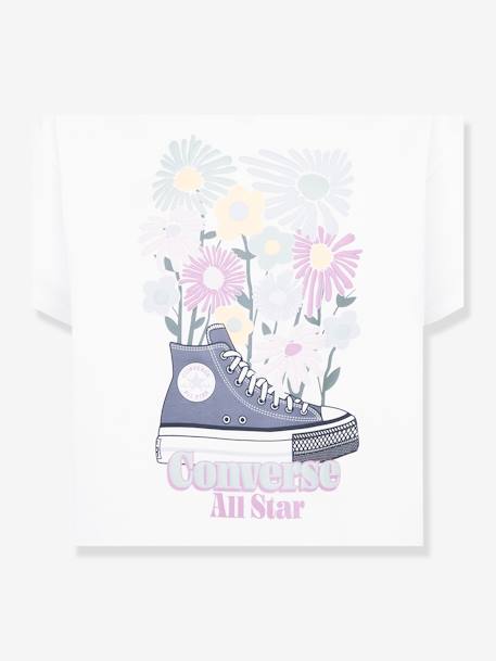 Graphic T-Shirt for Girls by CONVERSE ecru 