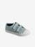 Fabric Trainers with Hook-&-Loop Straps, for Children blue+mustard+sky blue 