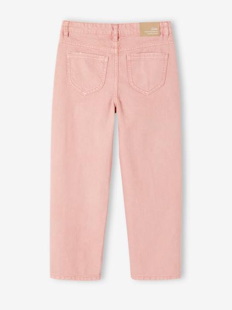 MEDIUM Hip MorphologiK Straight Leg Trousers for Girls blush+sage green 