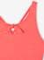 Glittery Swimsuit for Girls coral 