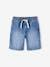 Easy-to-Slip-On Denim Bermuda Shorts for Boys double stone+stone 