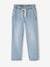 Wide Easy to Slip On Jeans for Boys bleached denim+brut denim+stone 