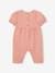 Cotton Gauze Jumpsuit, Wide-Leg Cut, for Babies dusky pink 