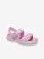 Clogs for Children, 209423 Crocband Cruiser Sandal CROCS™ navy blue+pale pink+sky blue 