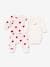 3-Piece Combo with Hearts Print by PETIT BATEAU white 