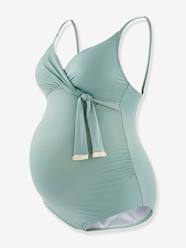 Maternity-Maternity Swimsuit in Recycled Fibres, Manitoba by CACHE COEUR