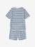 Pack of 2 Striped Pyjamas for Boys navy blue 