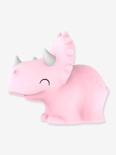 Soft Rechargeable Night Light, Roxy the Triceratops - DHINK KONTIKI rose 