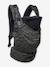 Physiological Baby Carrier, HoodieCarrier 2 by LOVE RADIUS black+grey+printed black 