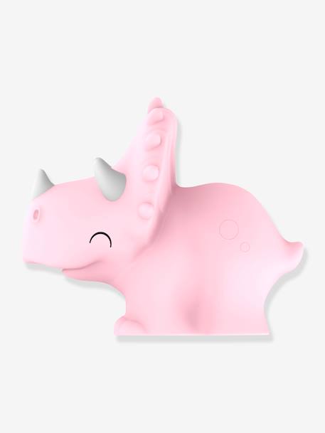 Soft Rechargeable Night Light, Roxy the Triceratops - DHINK KONTIKI rose 