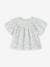 Blouse with Flower Motifs for Babies ecru 